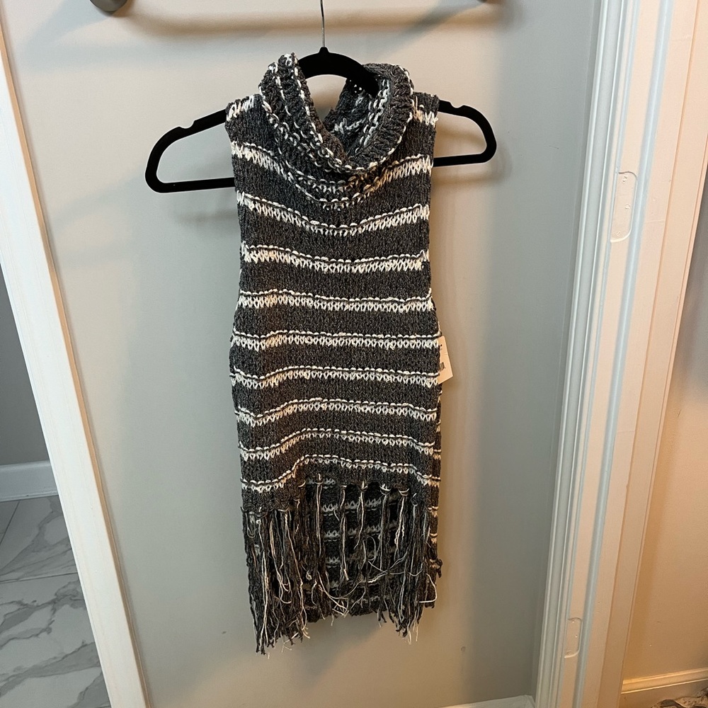 NWT Free people cowl neck sweater top SIZE S